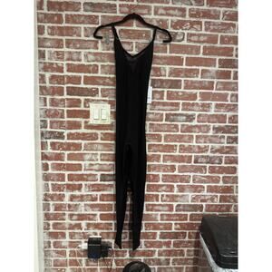 NWT Tavi Noir Mesh Front Bodysuit Embony Black Size M